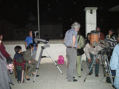 Telescopes used